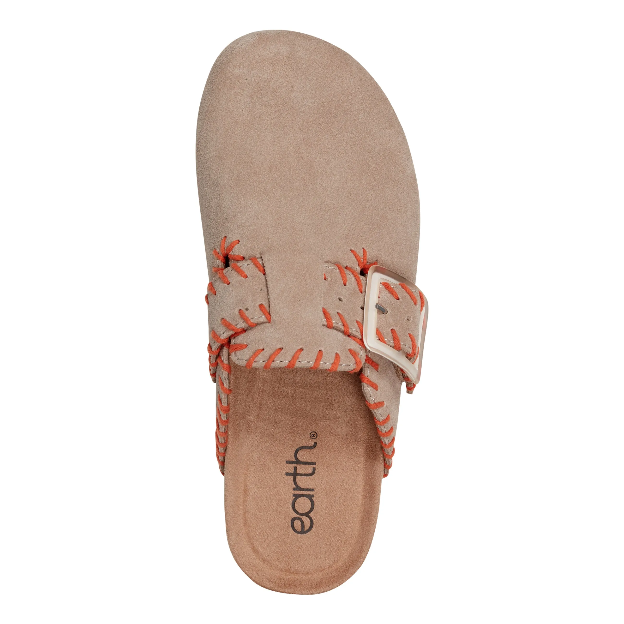 Gena Round Toe Slip-on Flat Casual Clogs