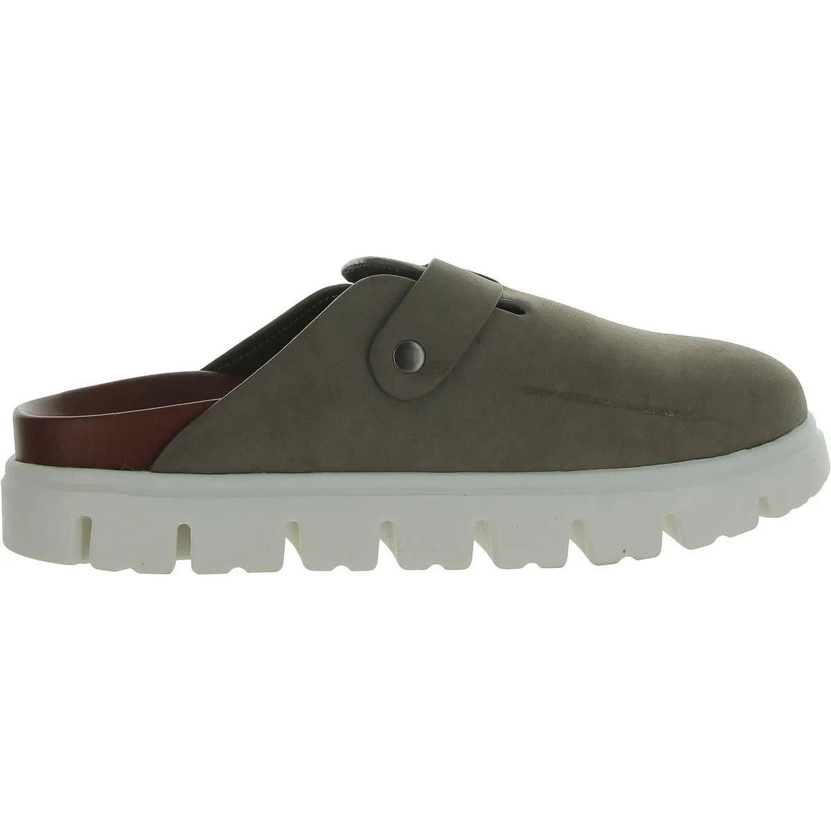 GENEVA Womens Round toe Slip on Clogs
