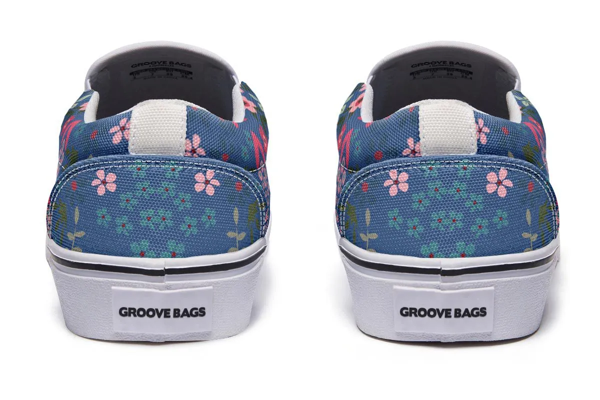 German Shepherd Sweetheart Slip-On Shoes