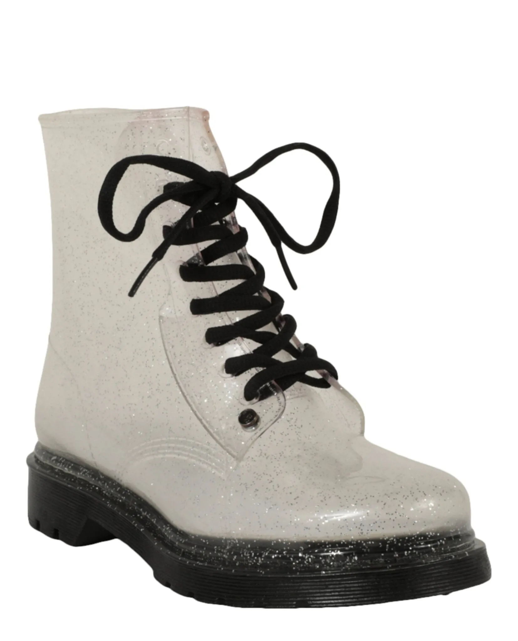 Ginny Silver Glitter Boot