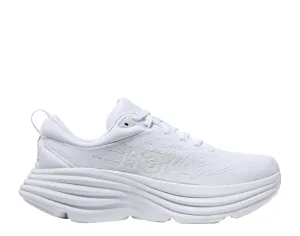 Hoka Bondi 8 White/White Women's Running Shoes 1127952-WWH