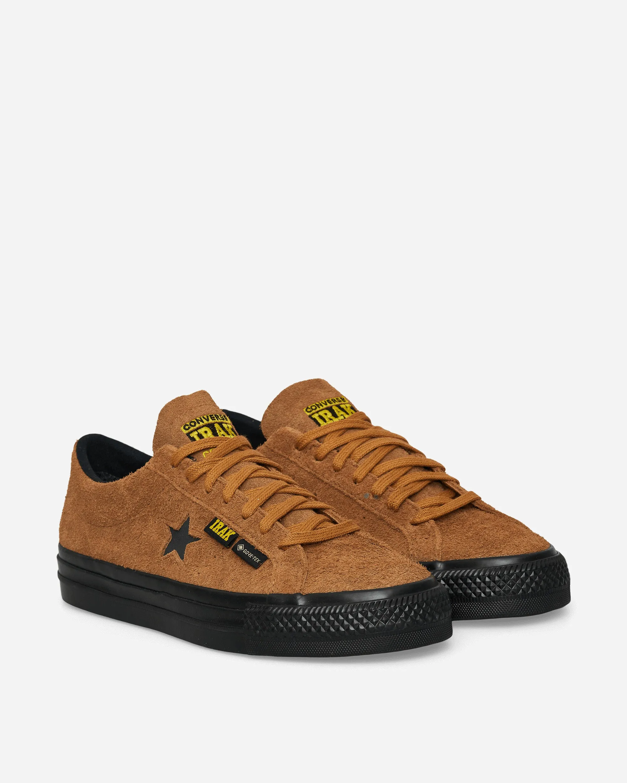 IRAK NYC One Star Pro Low Top Sneakers Amber Brown