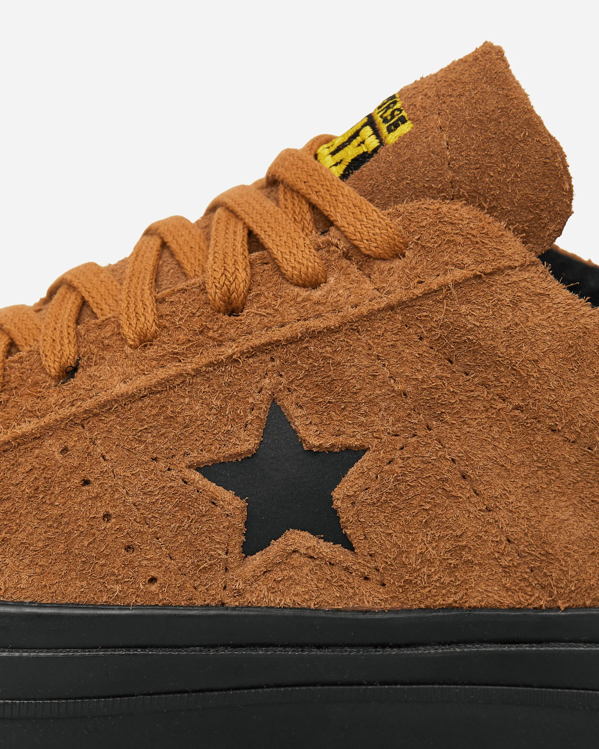 IRAK NYC One Star Pro Low Top Sneakers Amber Brown