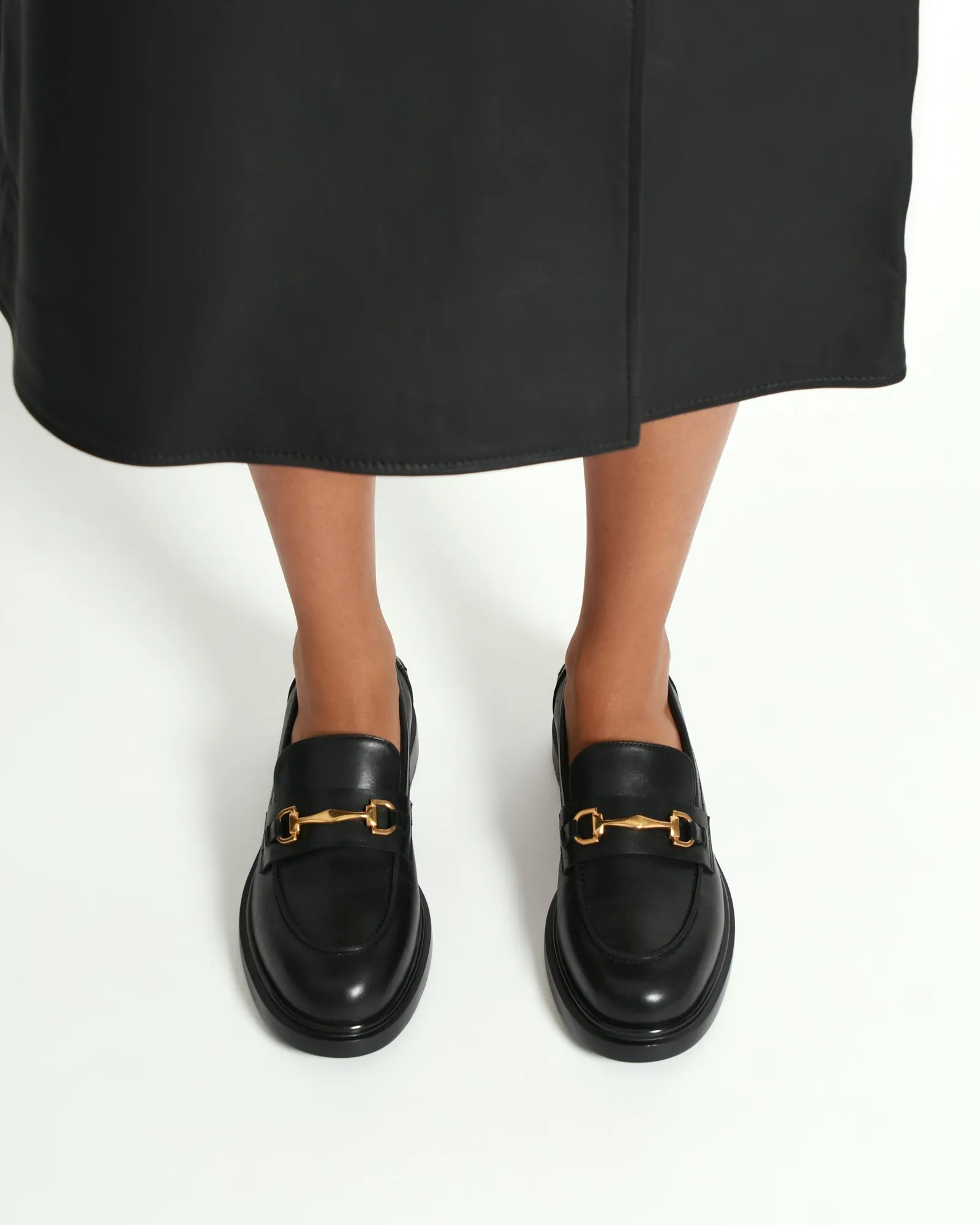 JULIO LOAFERS BLACK LEATHER