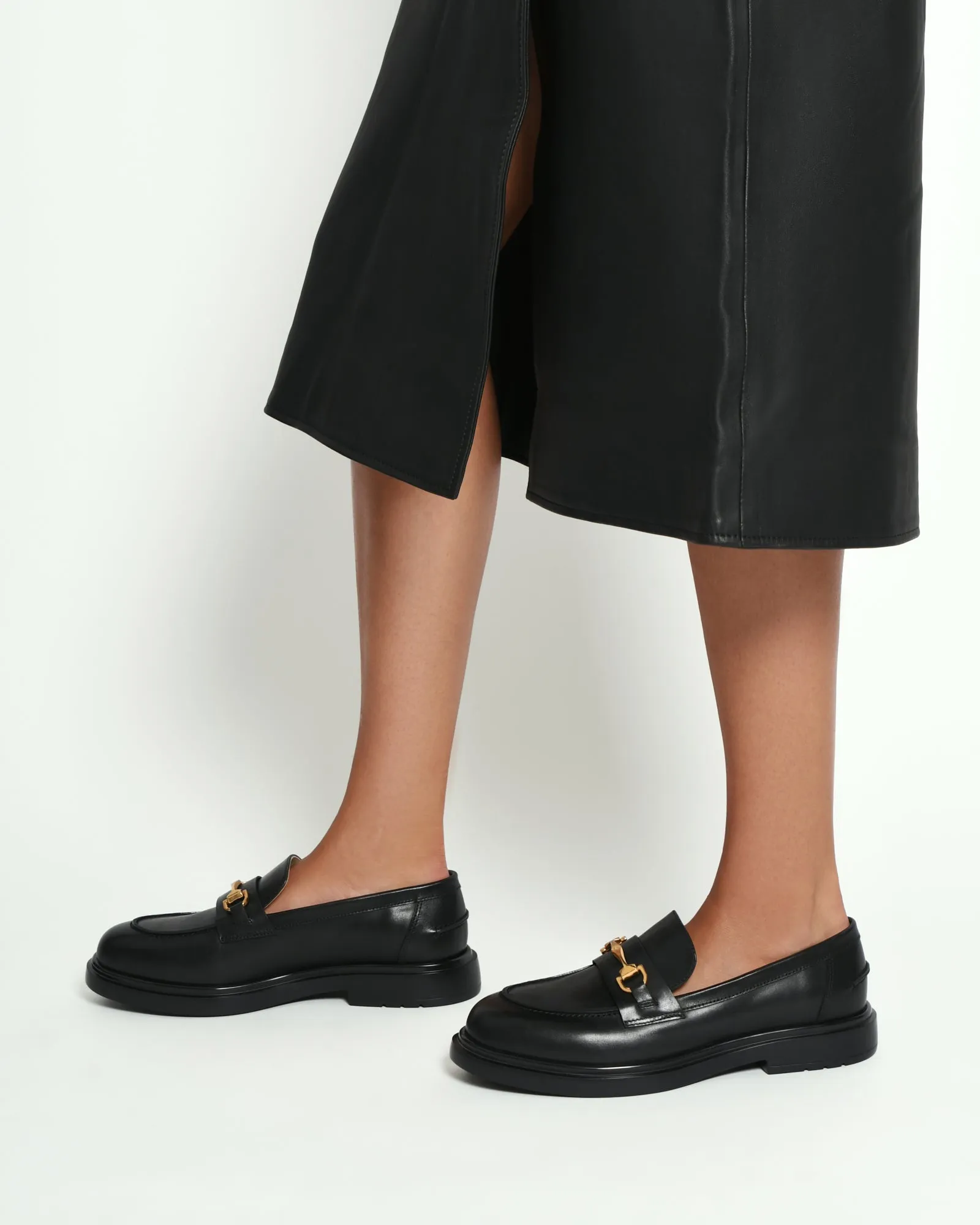JULIO LOAFERS BLACK LEATHER