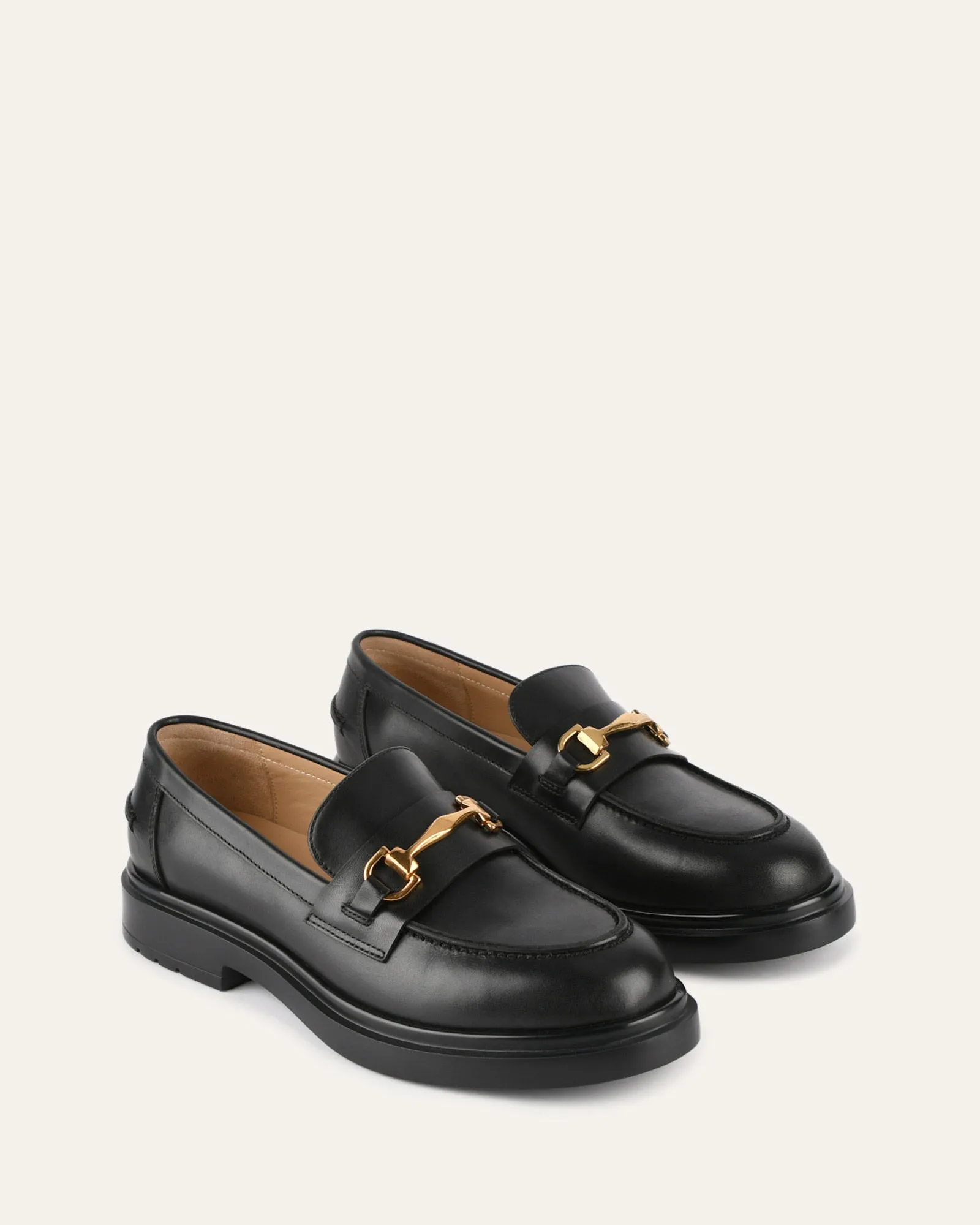 JULIO LOAFERS BLACK LEATHER