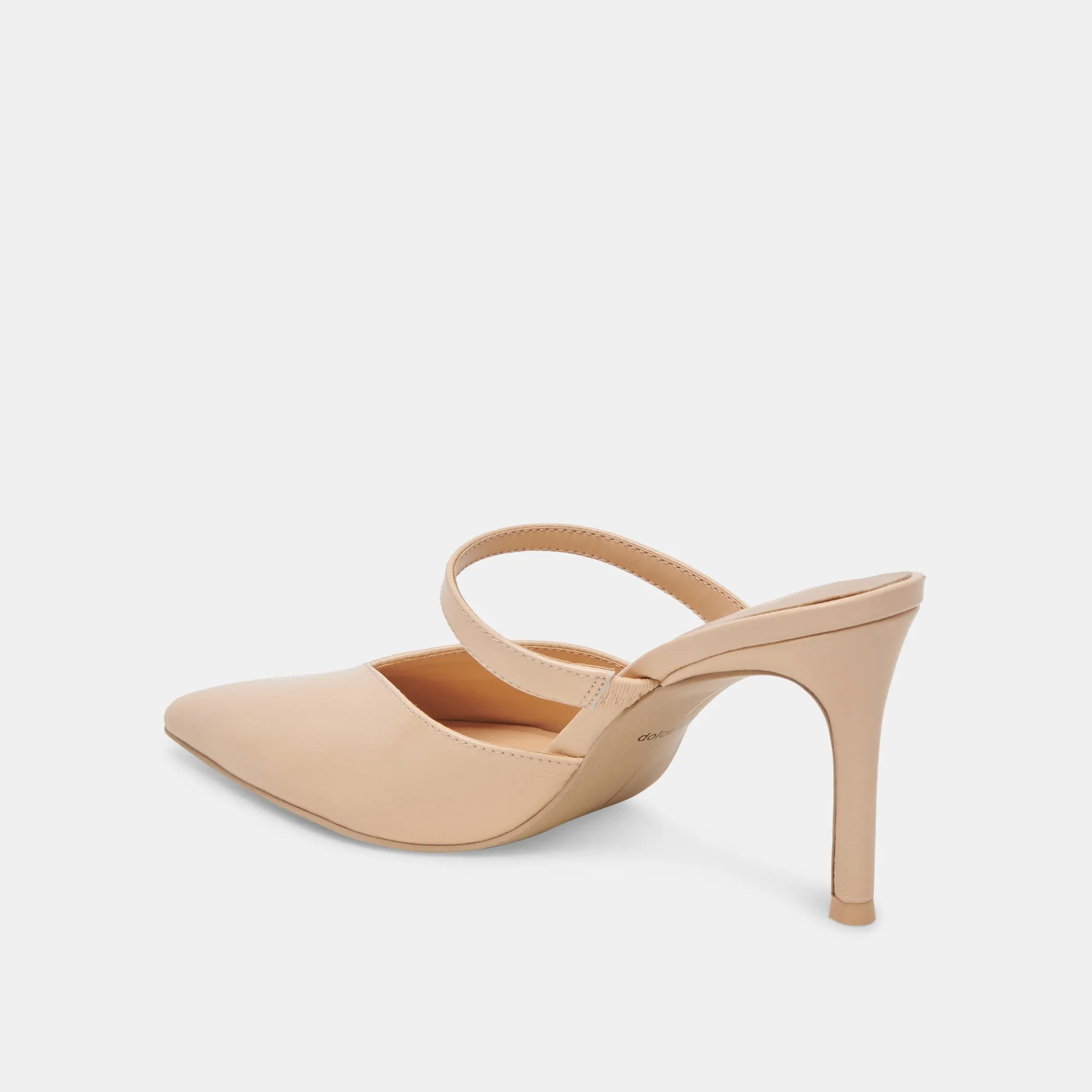 KANIKA HEELS FRENCH VANILLA CRINKLE PATENT