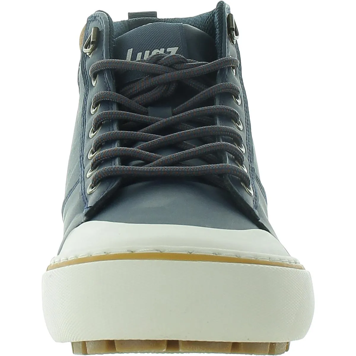 Key Mens Lace-Up Man Made High-Top Sneakers