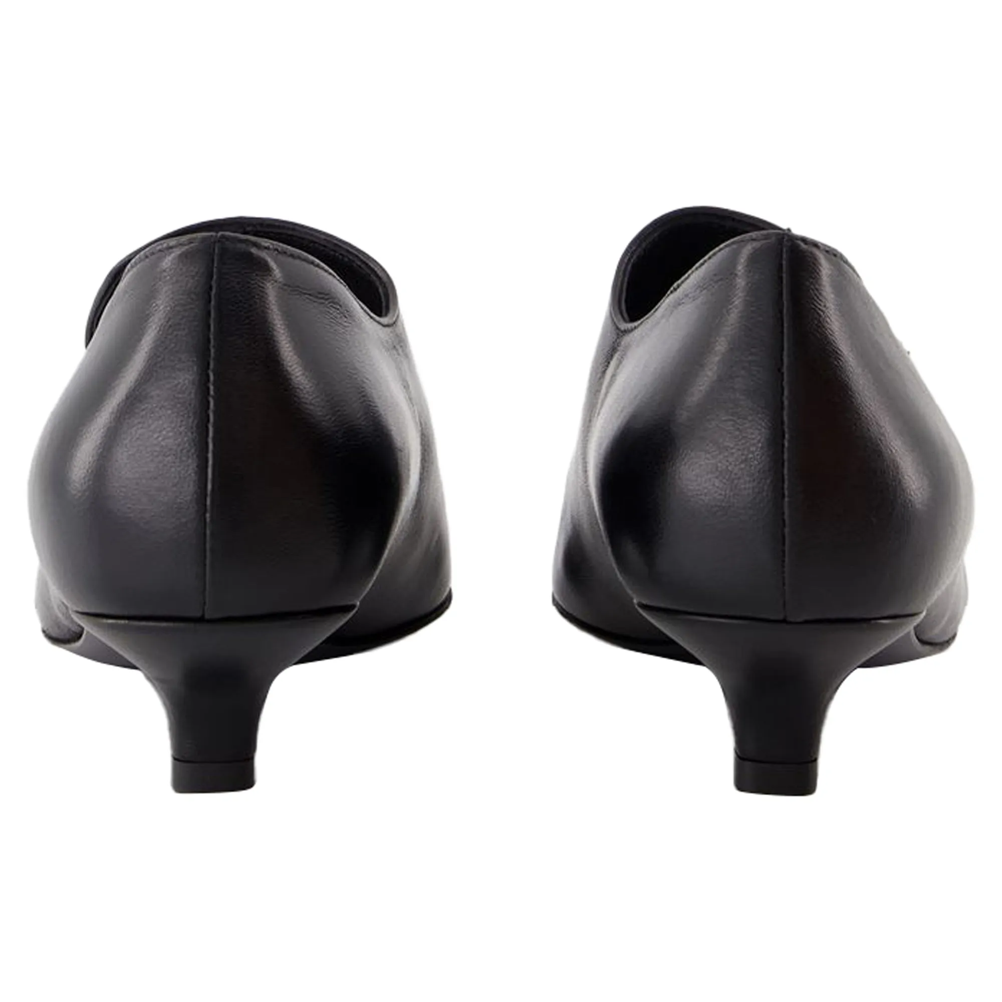 Kitten Loafers - TOTEME - Leather - Black
