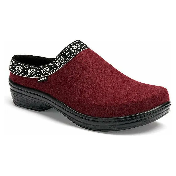 KLOGS YORK WOOL CLOG