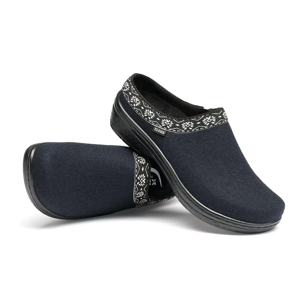 KLOGS YORK WOOL CLOG