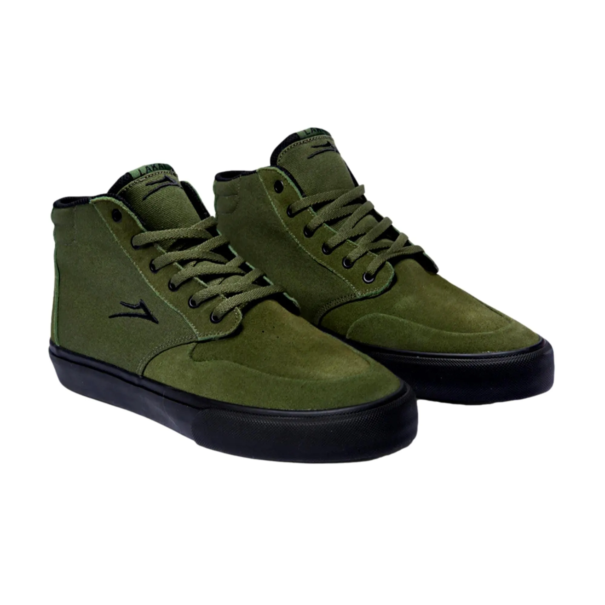 Lakai Riley 3 High Olive/Black Suede  MS424-0095-A00 Men's
