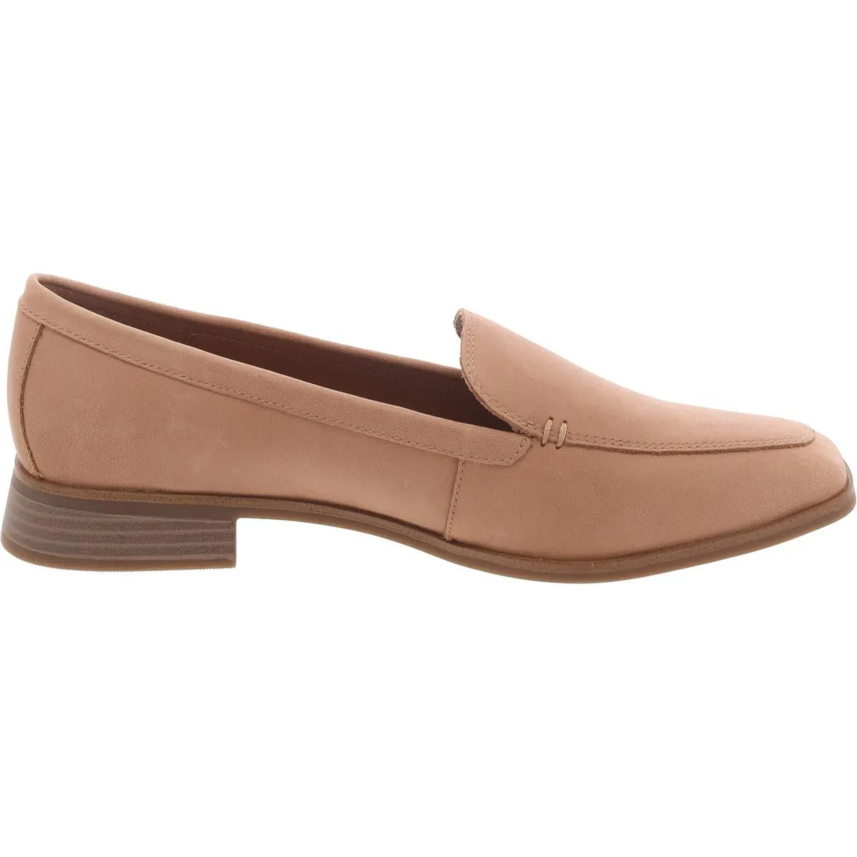 Laurien Womens Slip On Square Toe Loafers