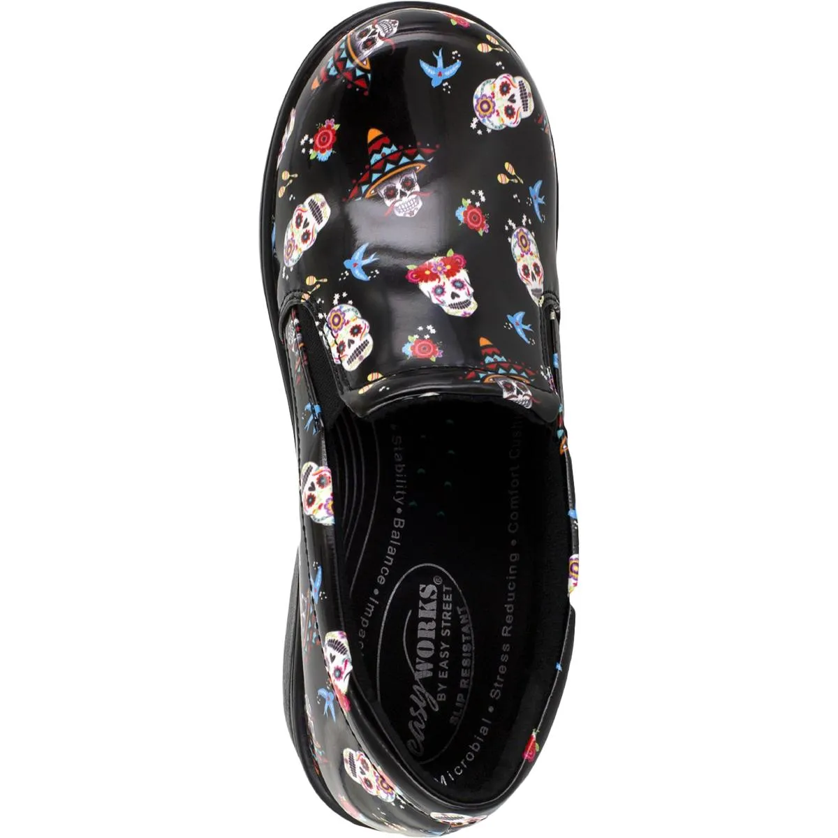 Leeza Womens Slip Resistant Clogs