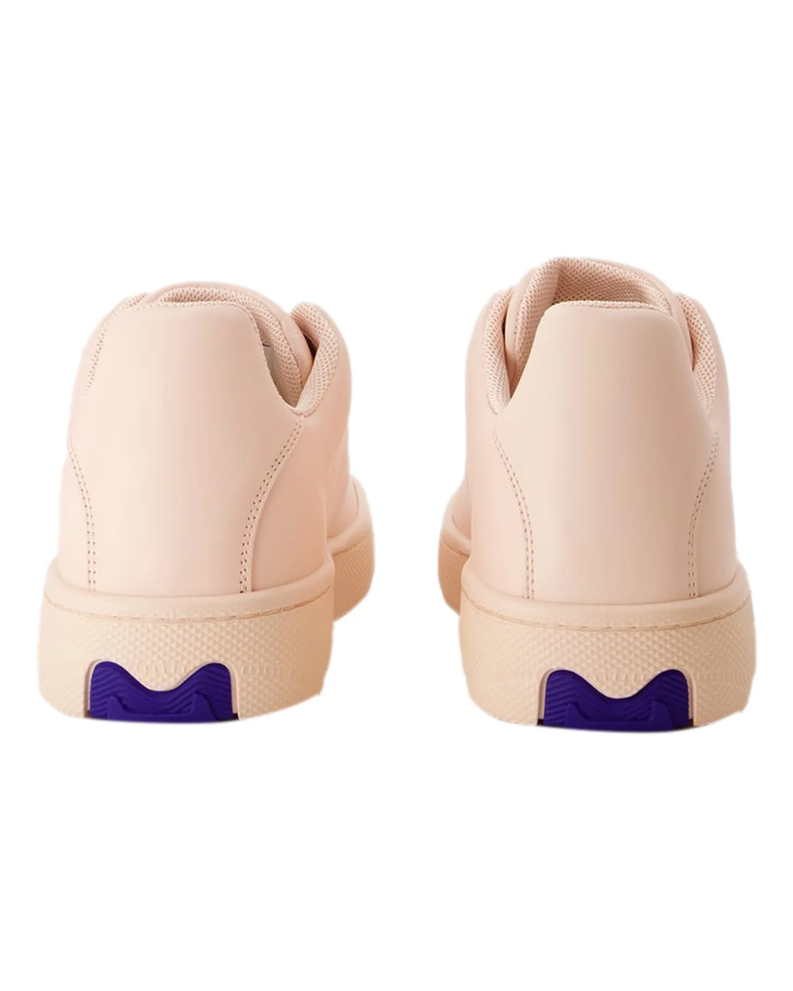LF Box Sneakers - Burberry - Leather - Baby Neon