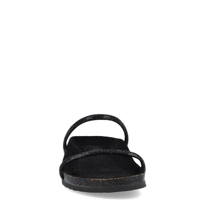 Lidia Women's Vegan Sandals | Black