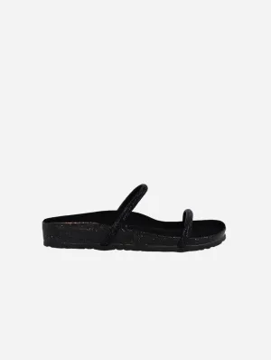 Lidia Women's Vegan Sandals | Black