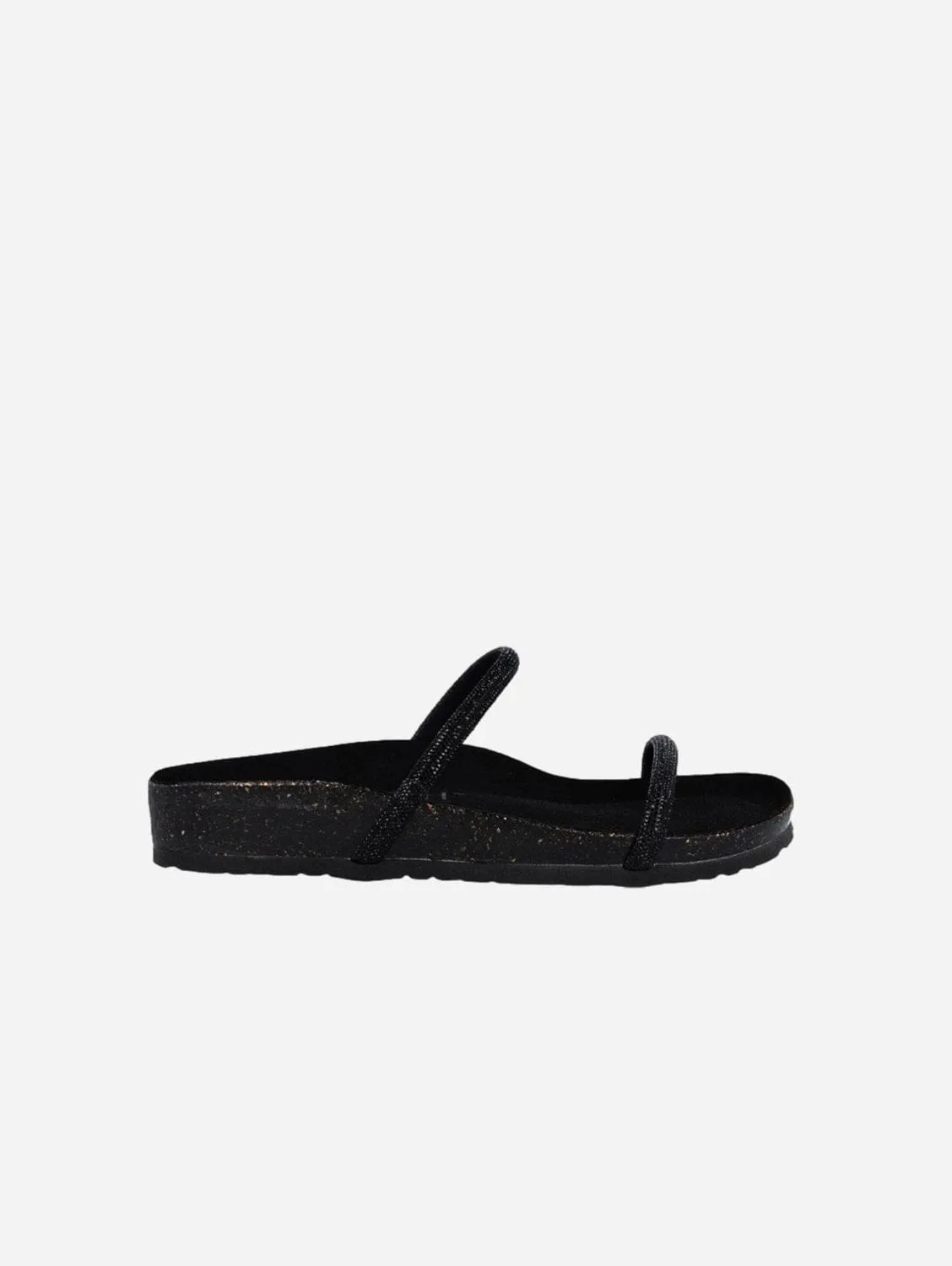 Lidia Women's Vegan Sandals | Black