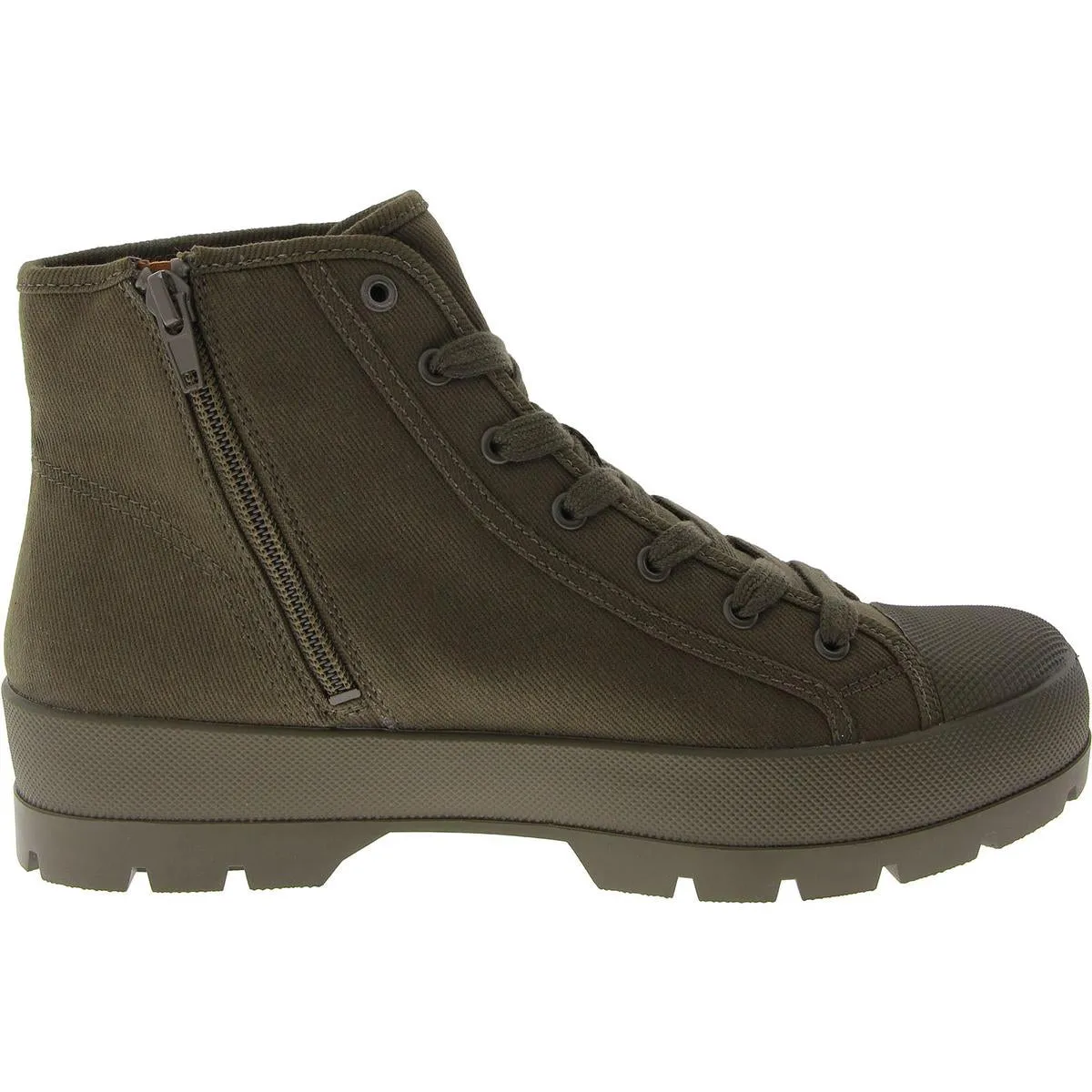 Ludlow Womens High Top Lace Up Casual and Fashion Sneakers