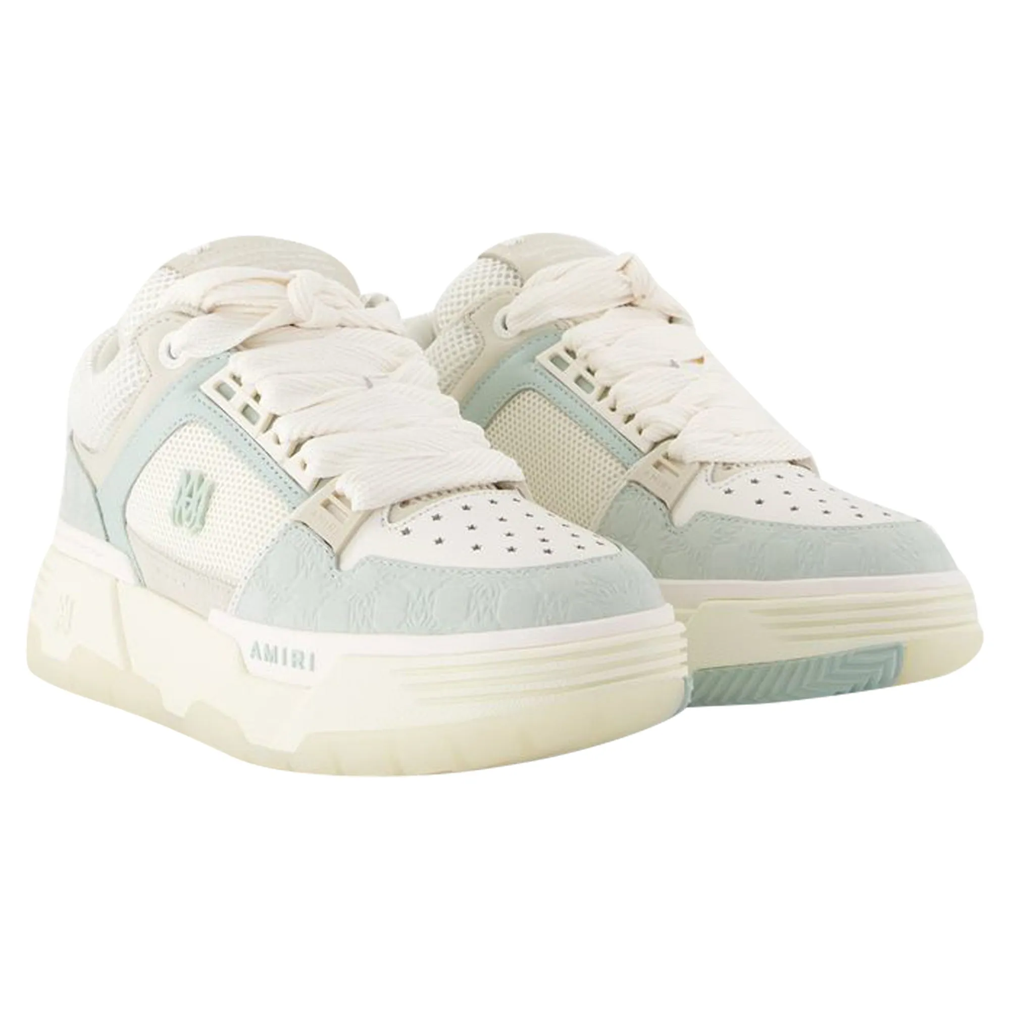 Ma Quad Nubuck Ma-1 Sneakers - Amiri - Leather - Blue