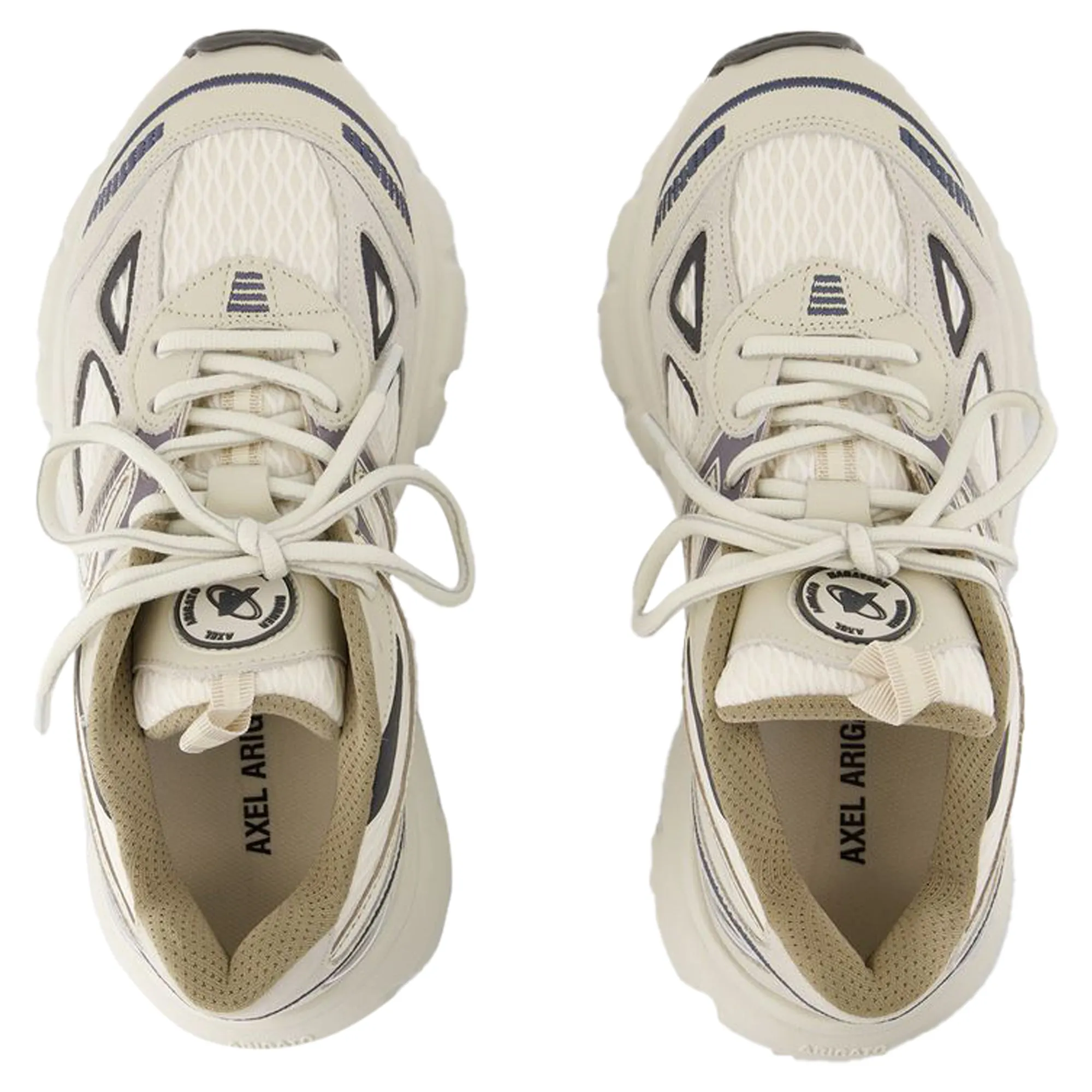 Marathon Sneakers - Axel Arigato - Leather - Beige/Dark Grey