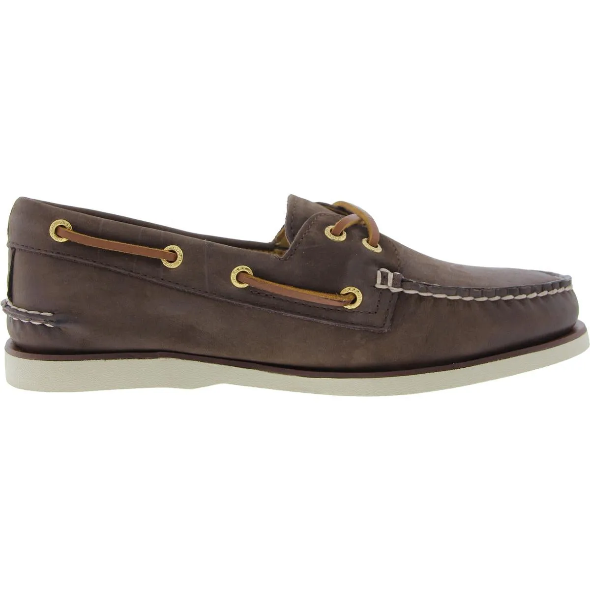 Mens Leather Flat Driving Moccasins