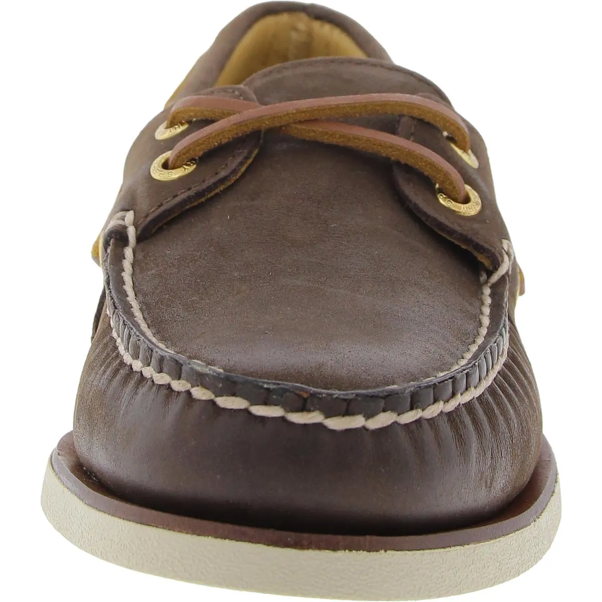 Mens Leather Flat Driving Moccasins