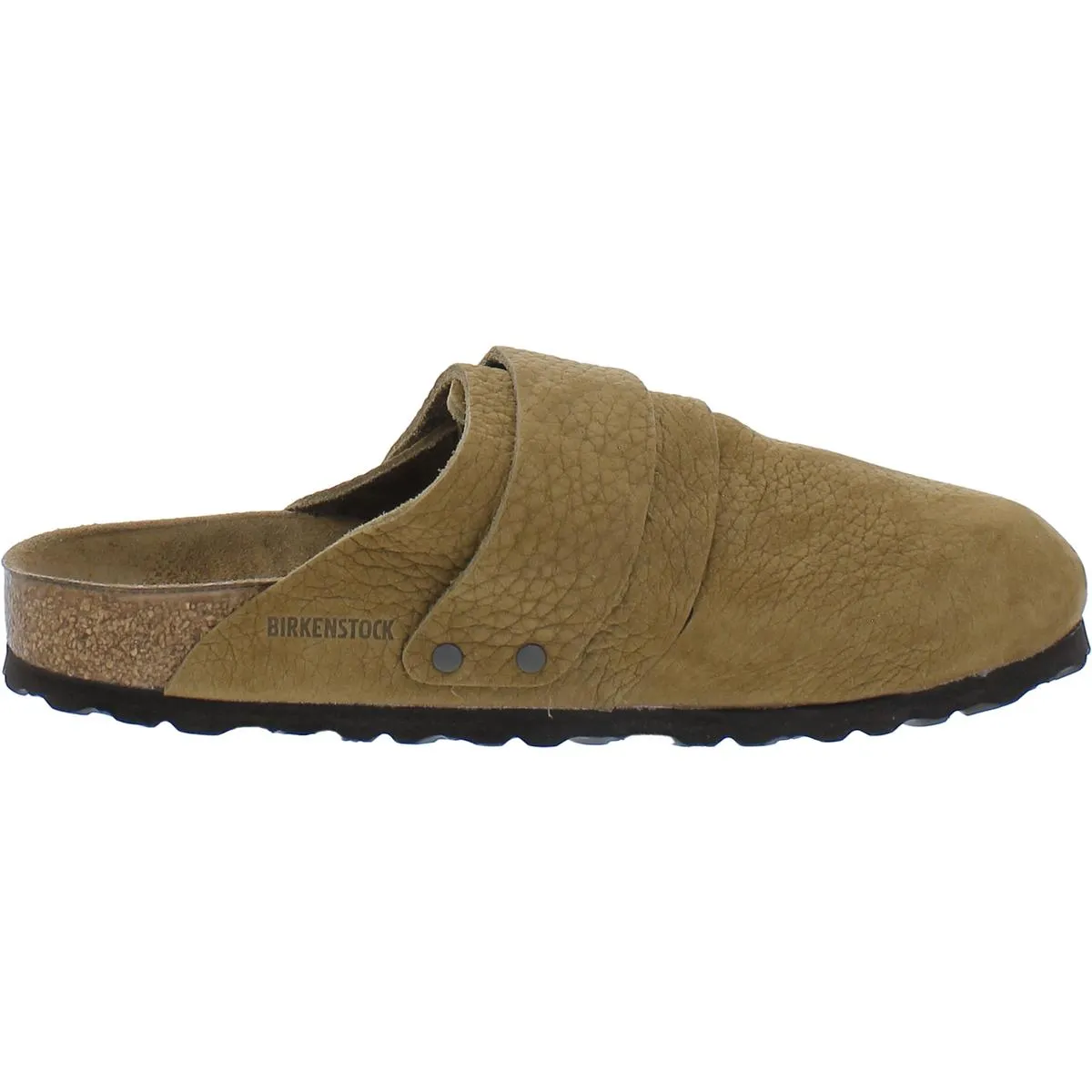 Nagoya Womens Nubuck Leather Pebbled Clogs