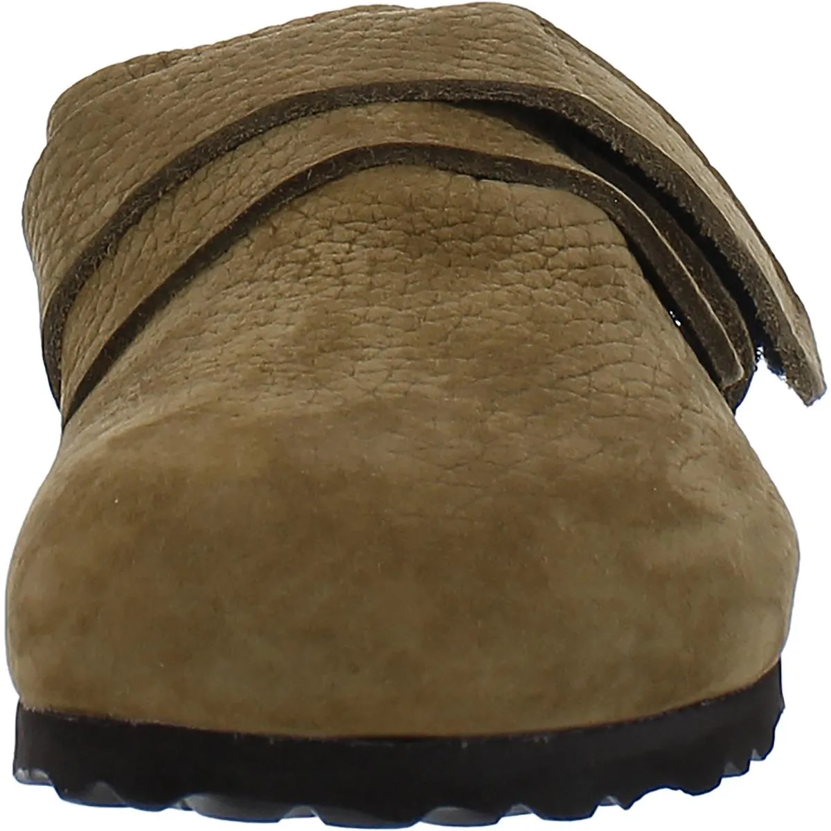 Nagoya Womens Nubuck Leather Pebbled Clogs