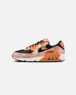 Nike Air Max 90 Premium "Camo" Beige/Black/Safety Orange