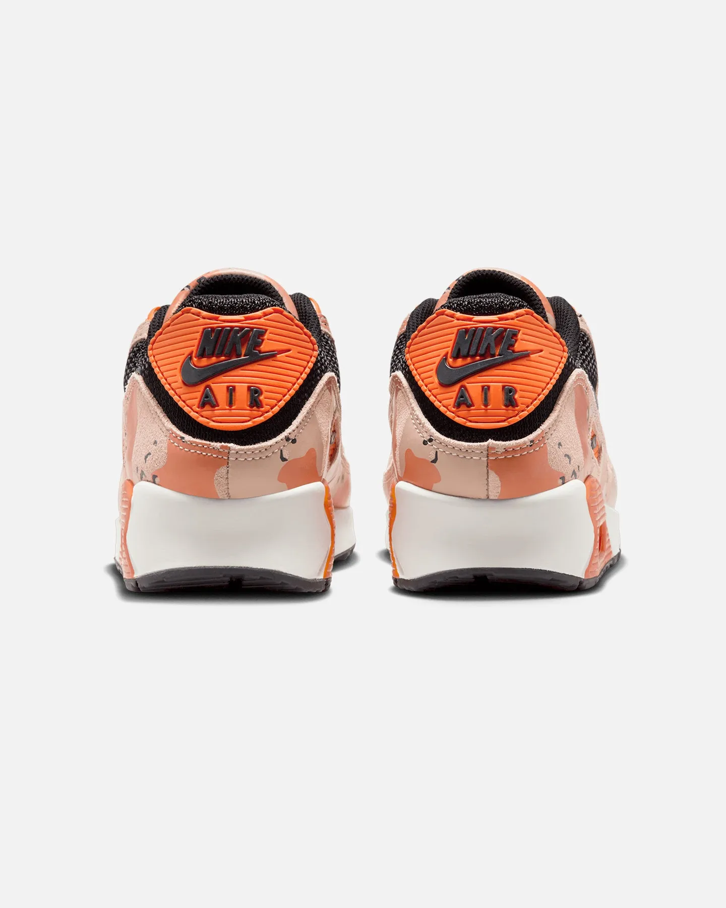 Nike Air Max 90 Premium "Camo" Beige/Black/Safety Orange