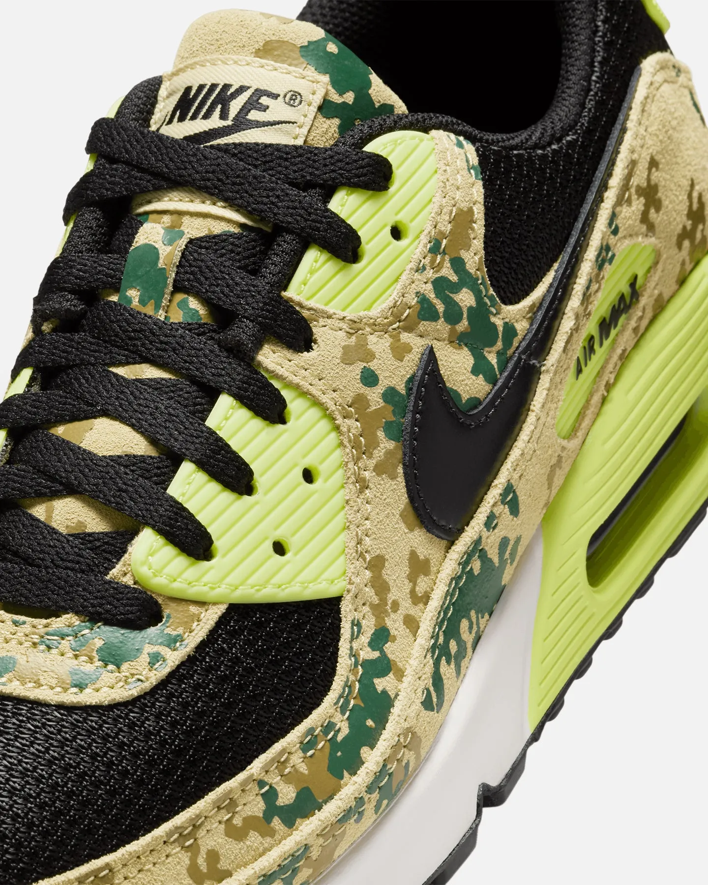 Nike Air Max 90 Premium "Camo" Team Gold/Black