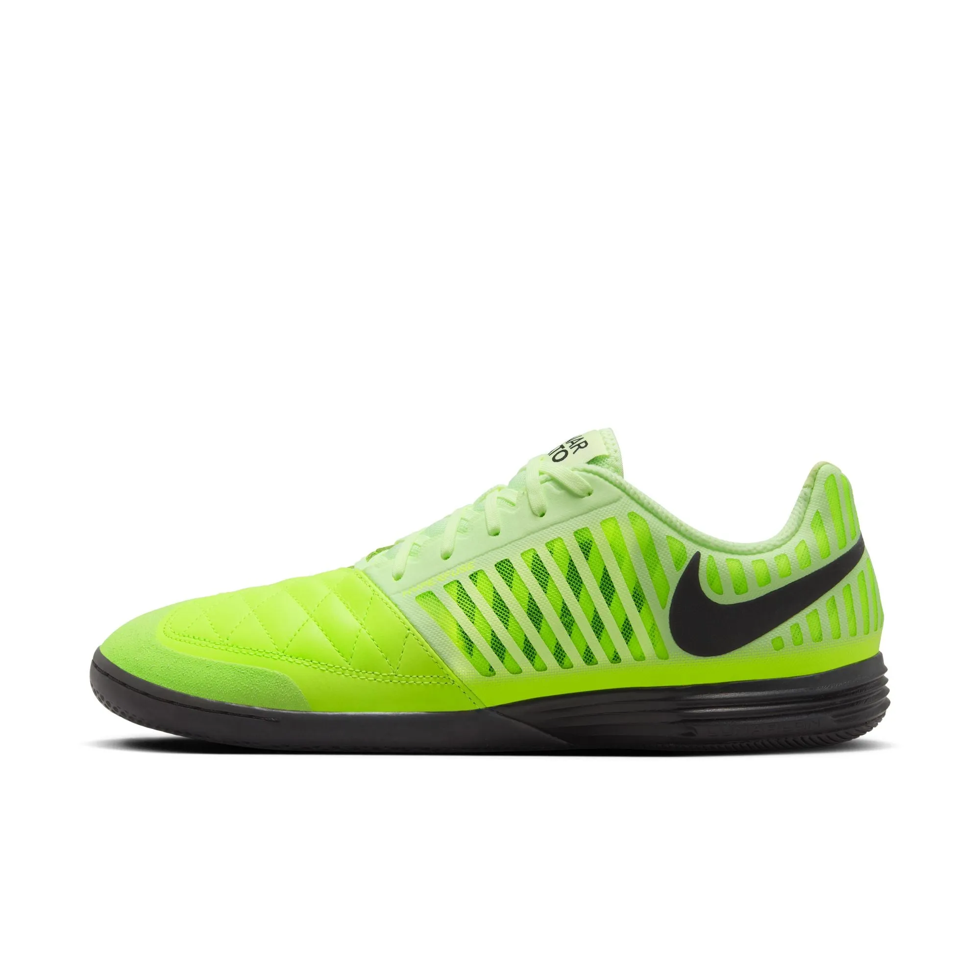 Nike Lunargato II  IN Indoor Soccer Shoes - Black/ Volt