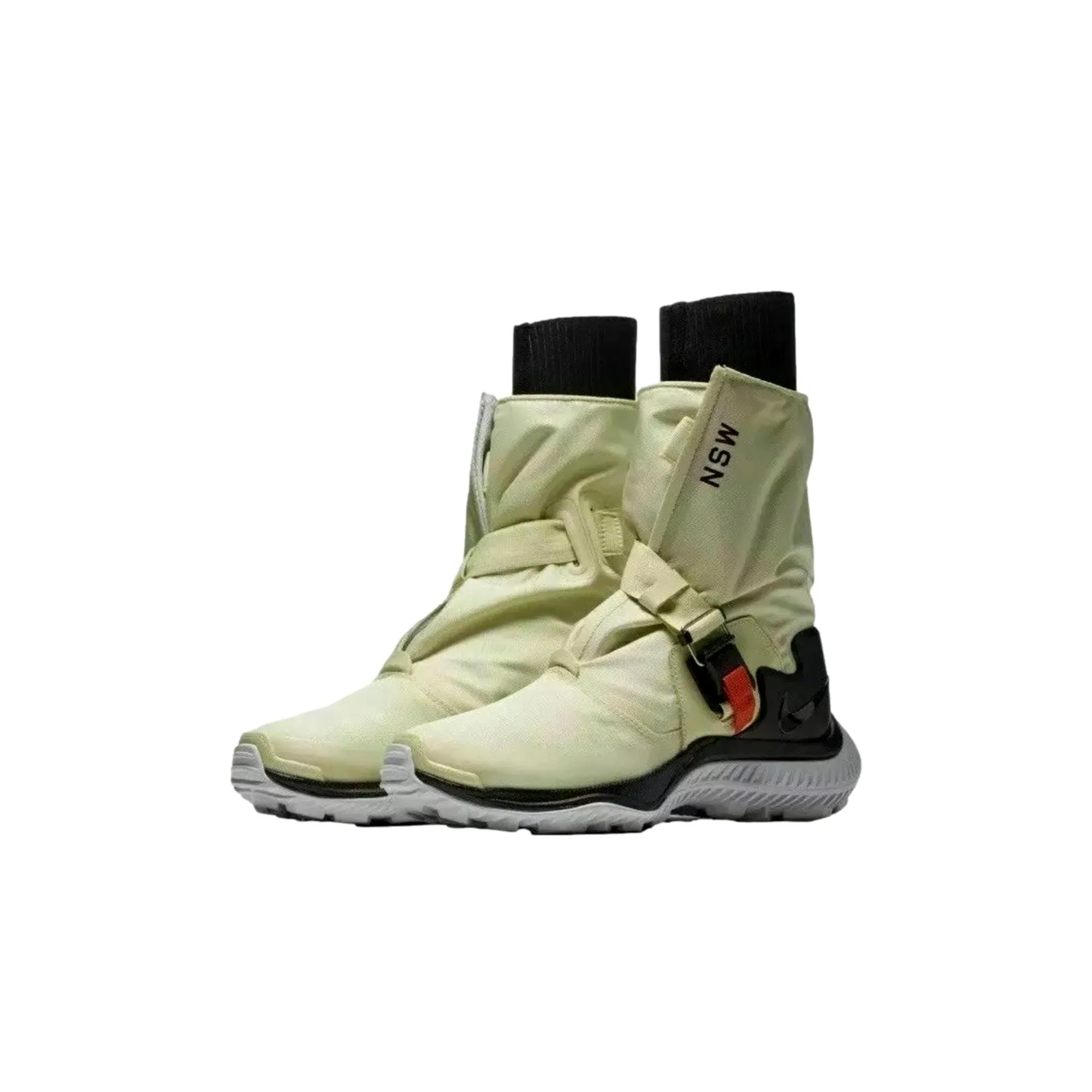 Nike NSW Gaiter Boot Pale Citron/Black  AA0528-700 Women's