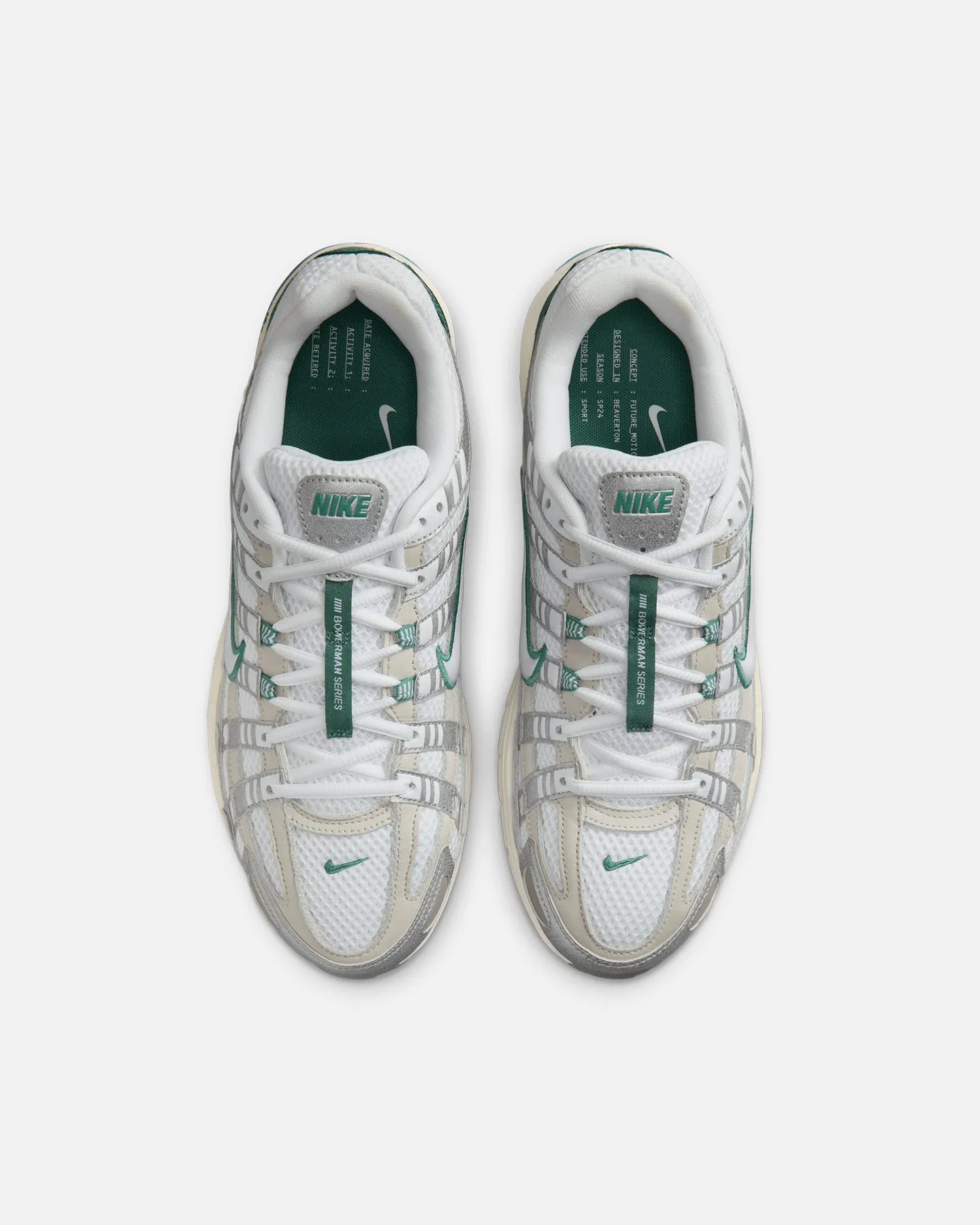Nike P-6000 Light Bone/White