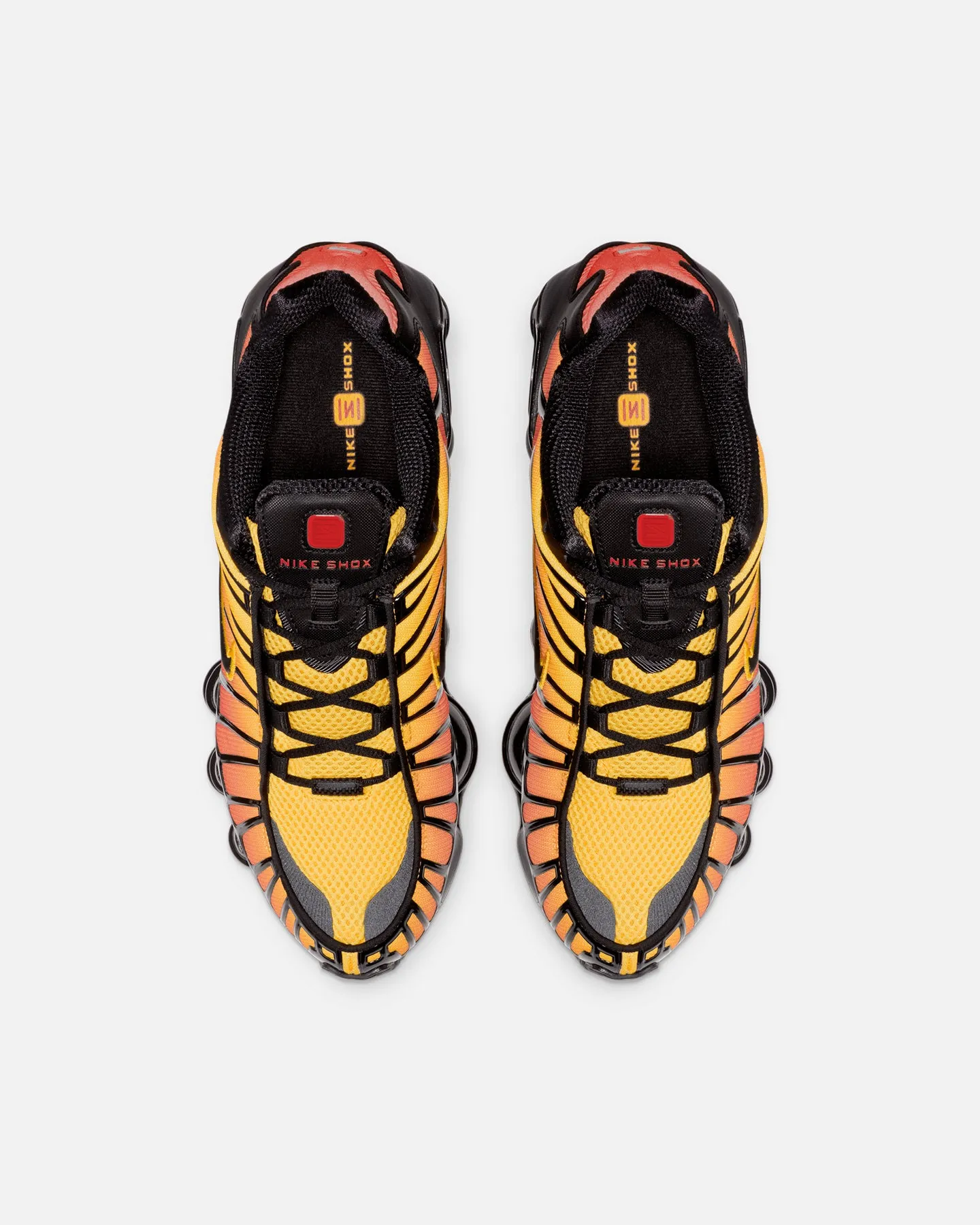 Nike Shox TL "Sunrise" Black/Black Amarrillo