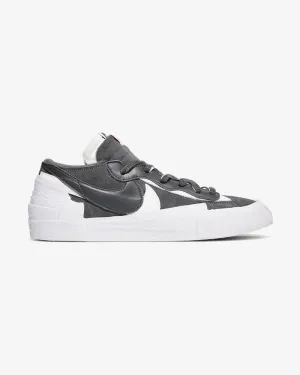 NIKE X SACAI LOW BLAZER IRON GREY