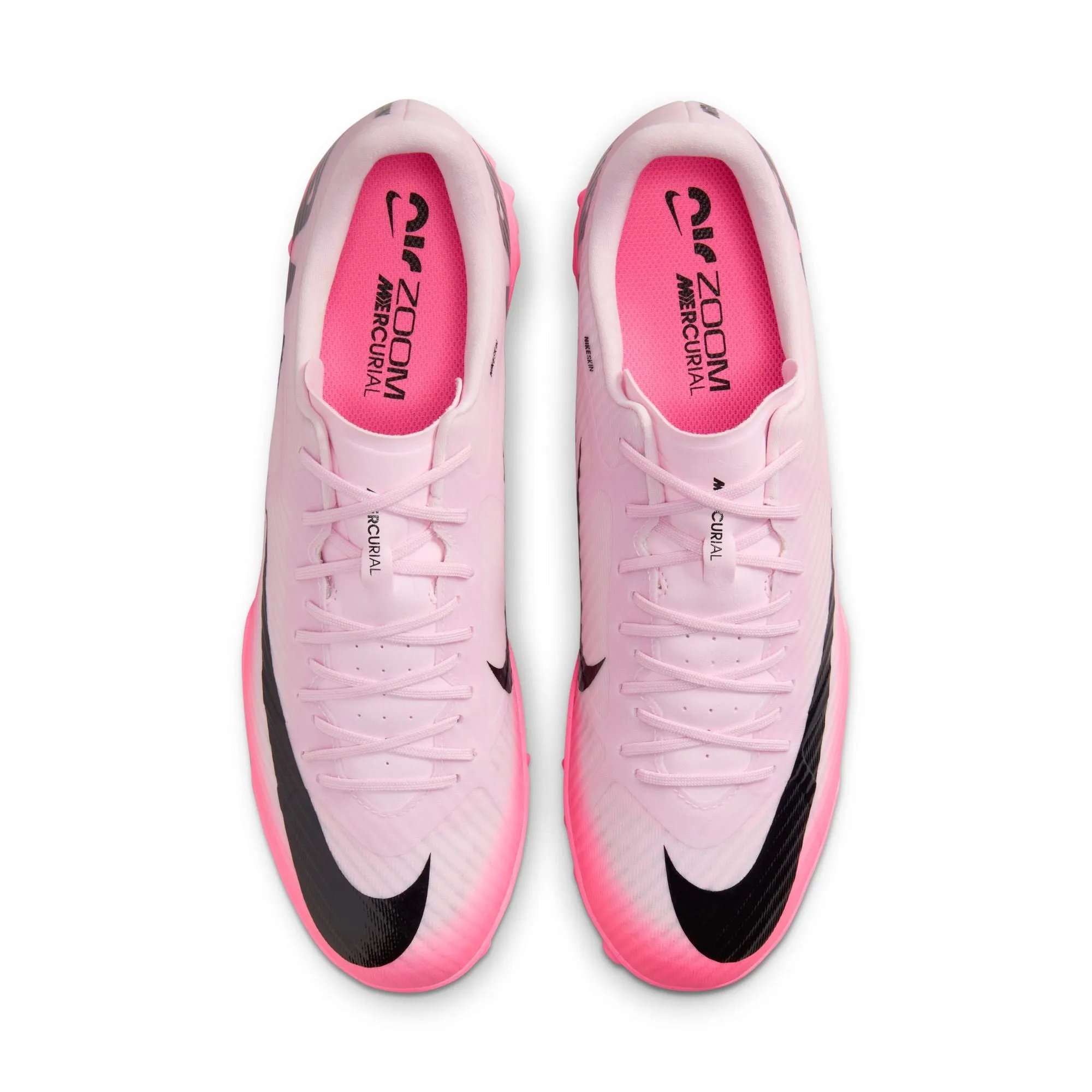 Nike Zoom Mercurial Vapor 15 Academy TF Turf Soccer Shoes -Pink Foam/Black