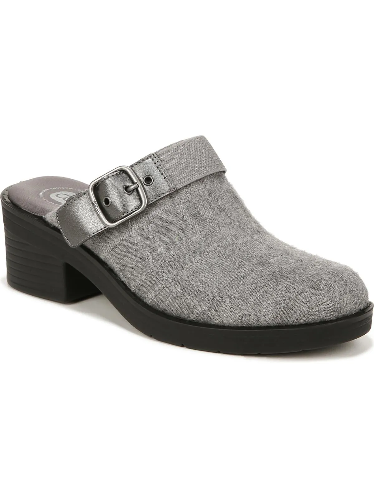 Open Book Womens Buckle Round Toe Clogs