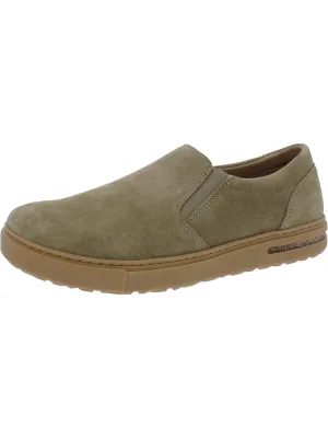 Oswego Mens Suede Footbed Loafers