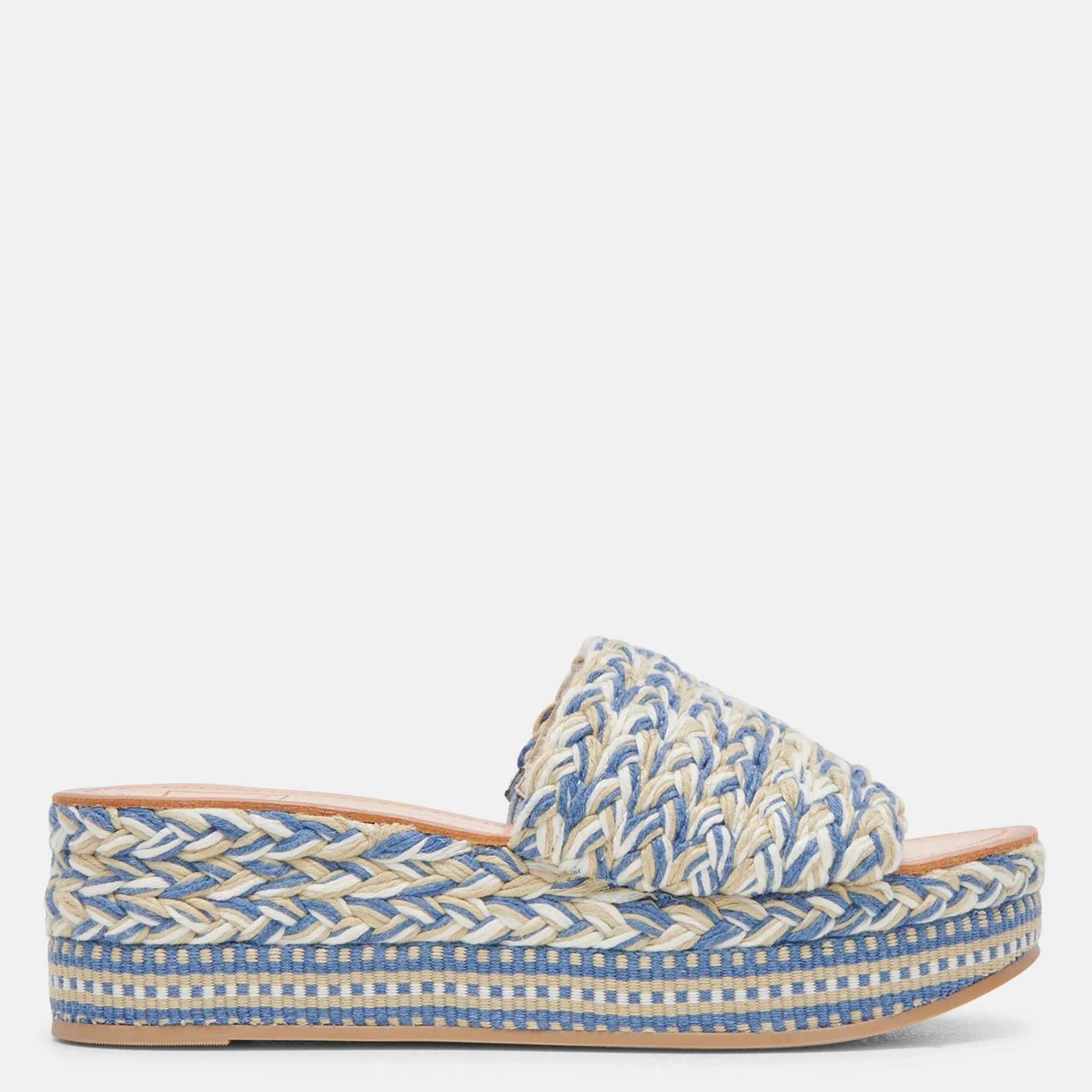 Pazli Sandals Ivory Multi Woven