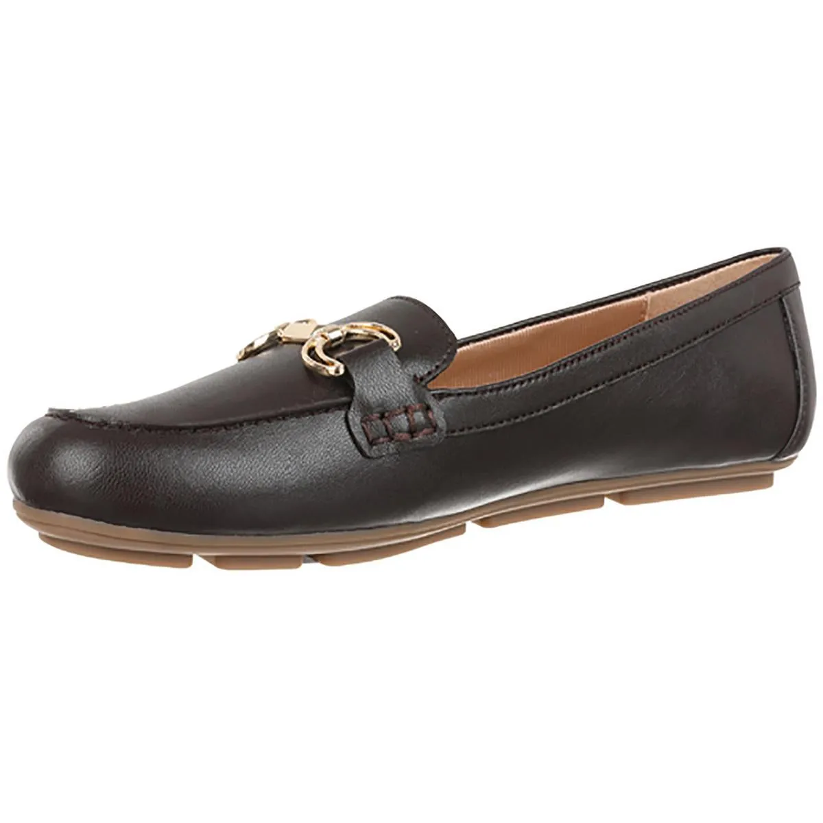 Riviera Bit Womens Slip On Round Toe Loafers