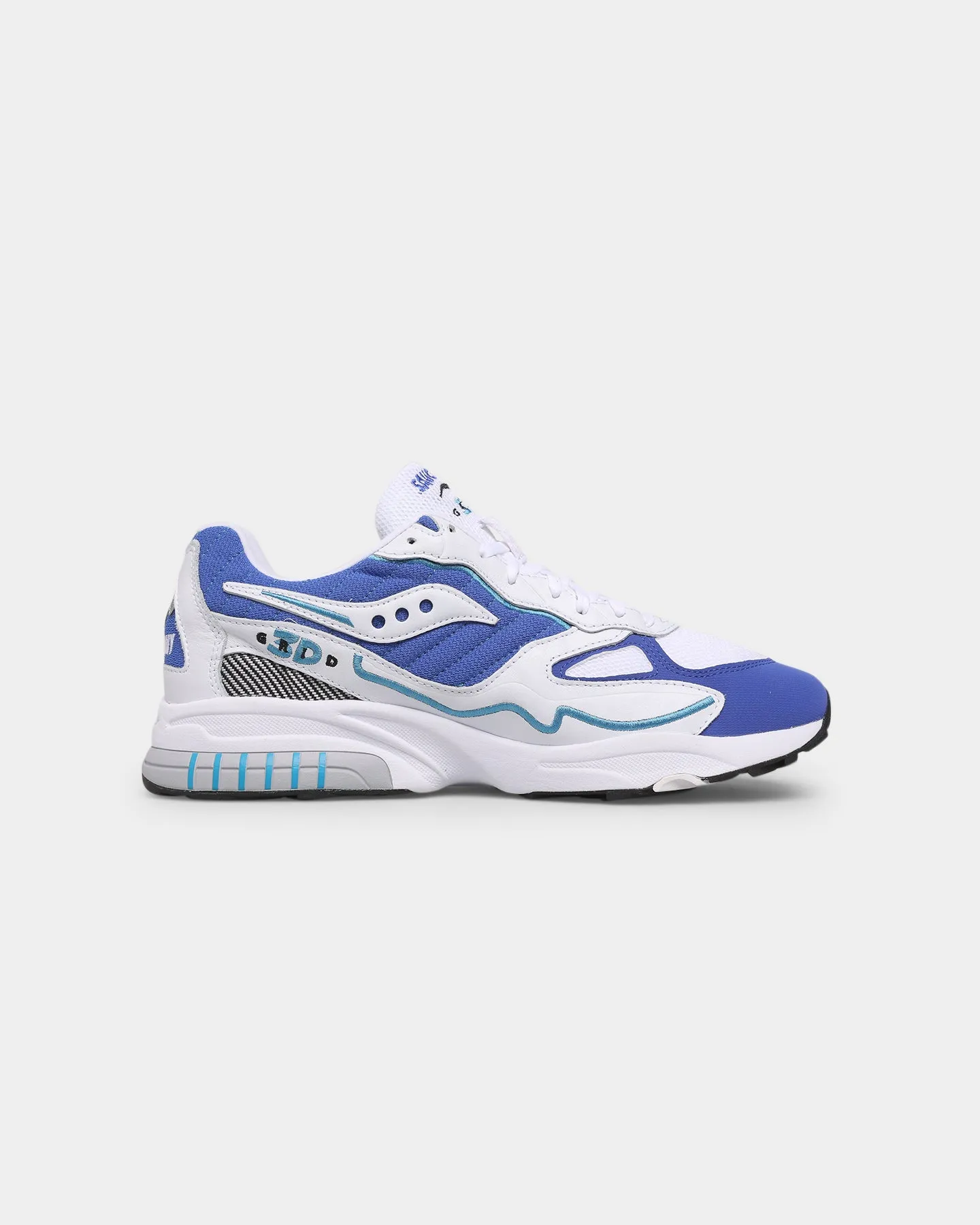 Saucony 3D Grid Hurricane White/Royal