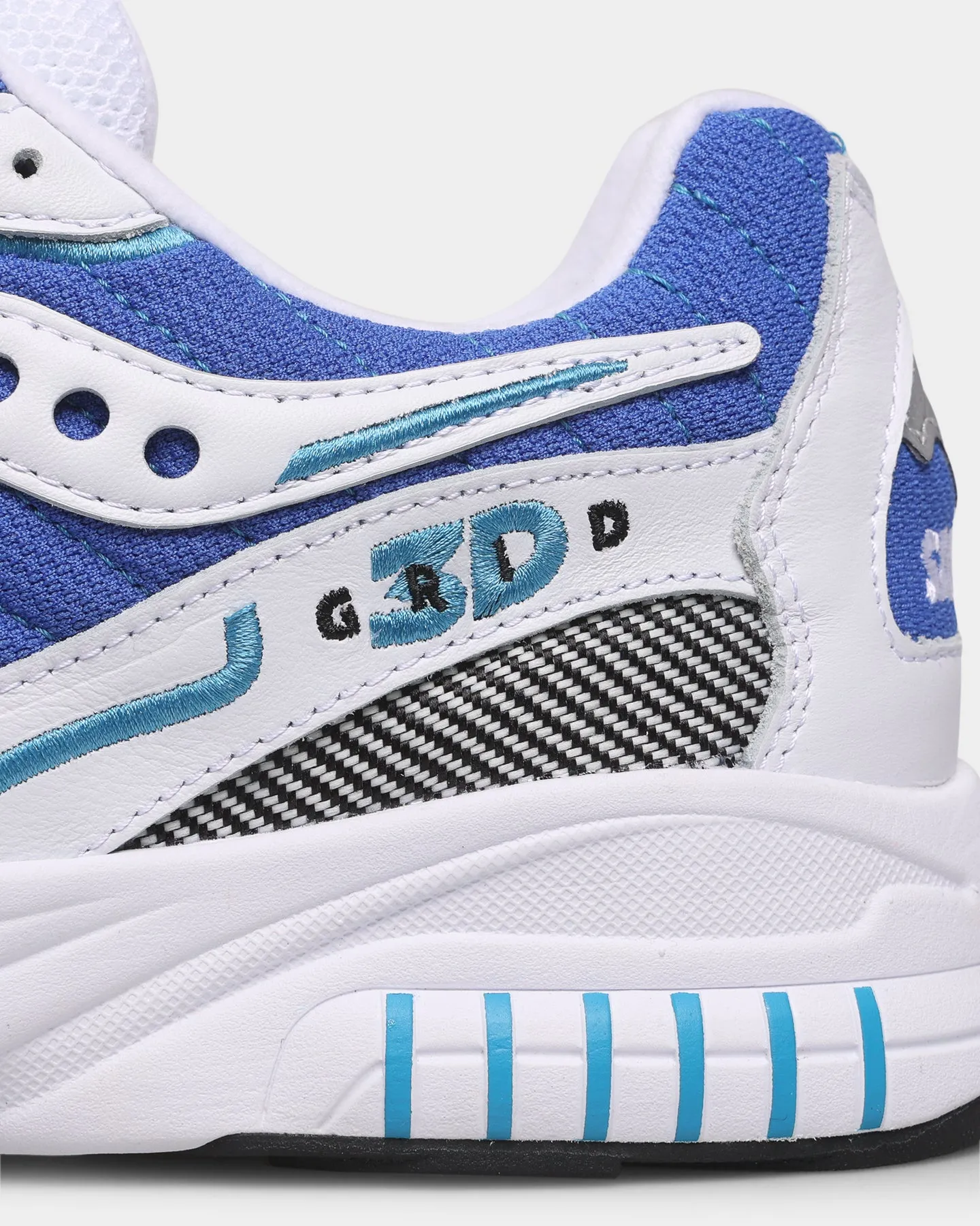 Saucony 3D Grid Hurricane White/Royal