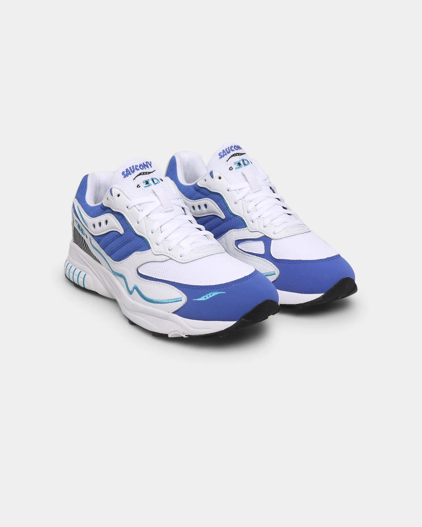 Saucony 3D Grid Hurricane White/Royal