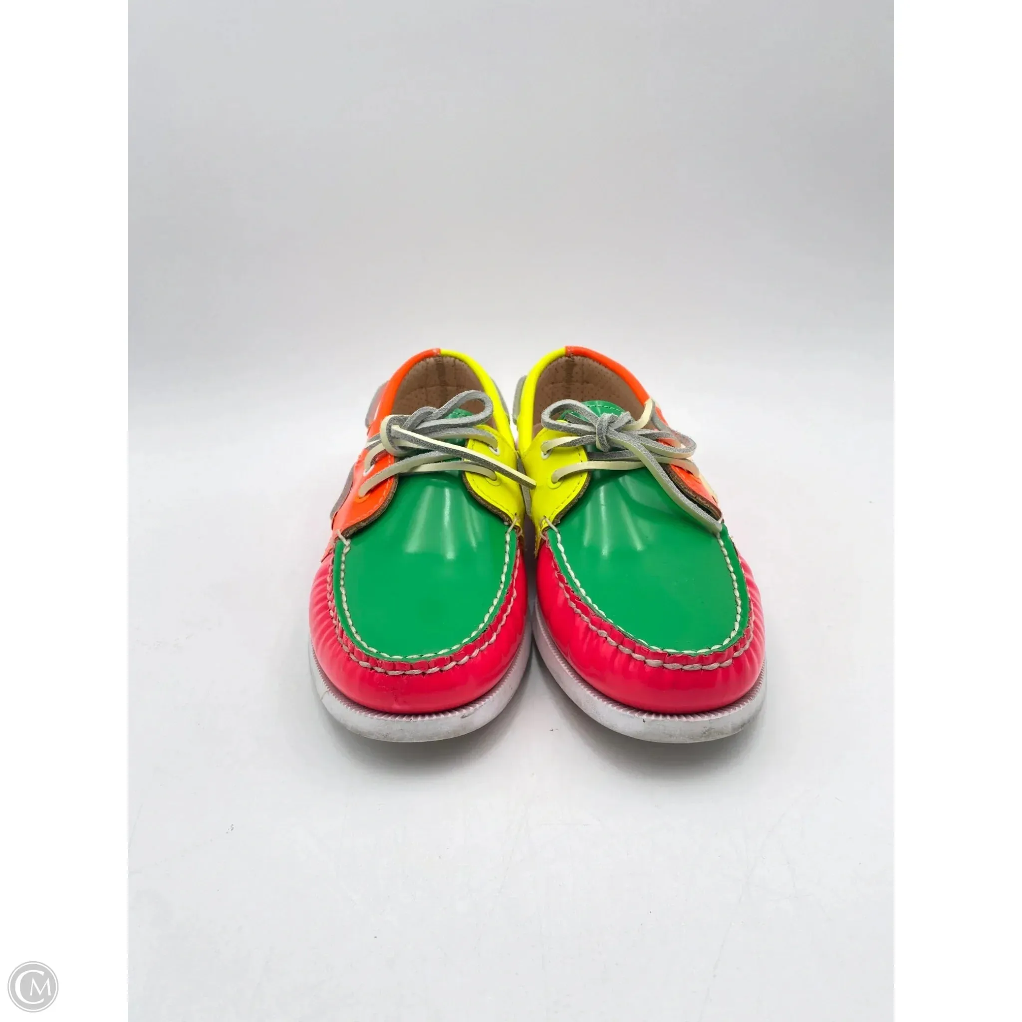 Shoes Flats By Clothes Mentor In Multi-colored, Size: 8