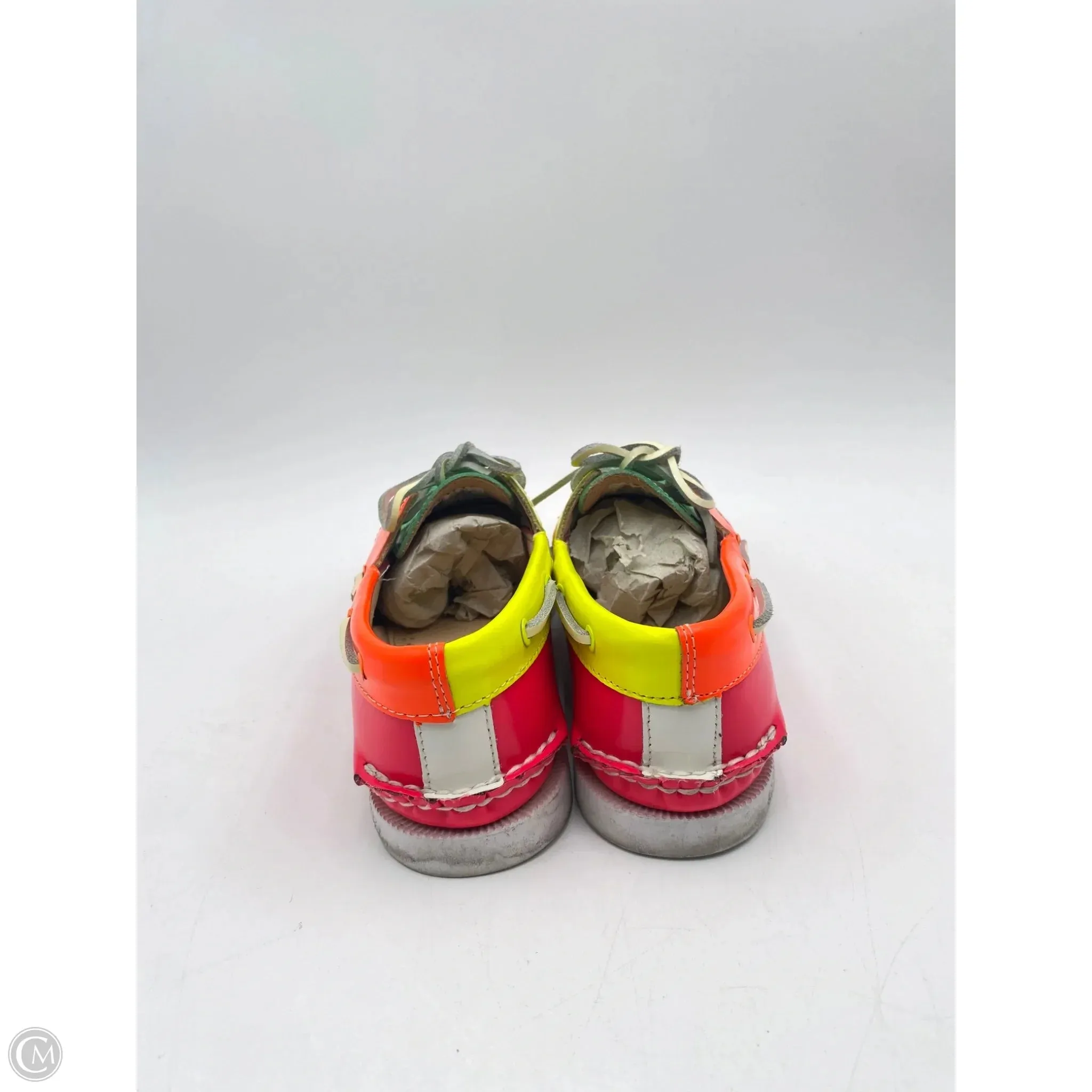 Shoes Flats By Clothes Mentor In Multi-colored, Size: 8