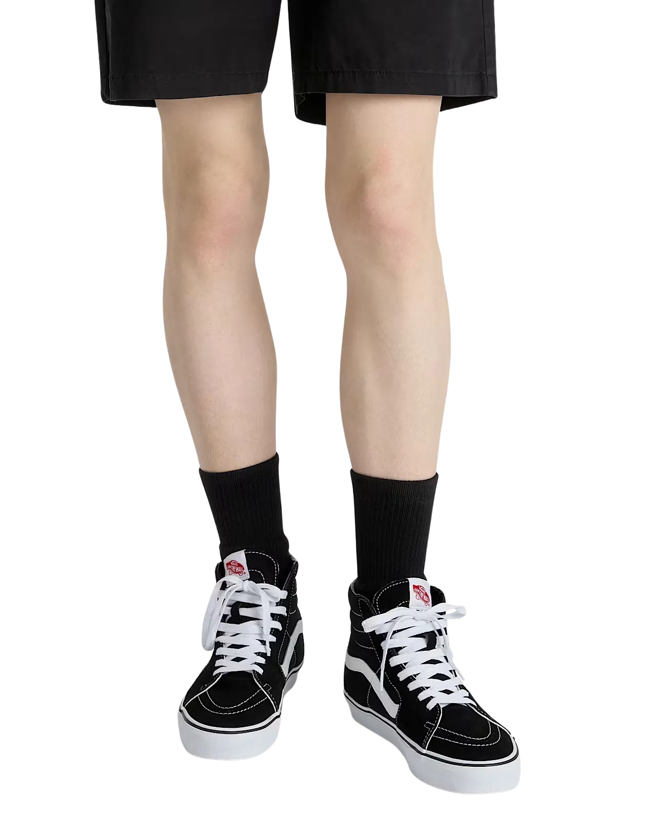 SK8-HI Shoes in Black & White