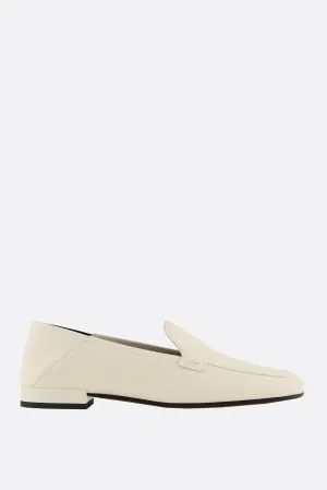 smooth leather loafers