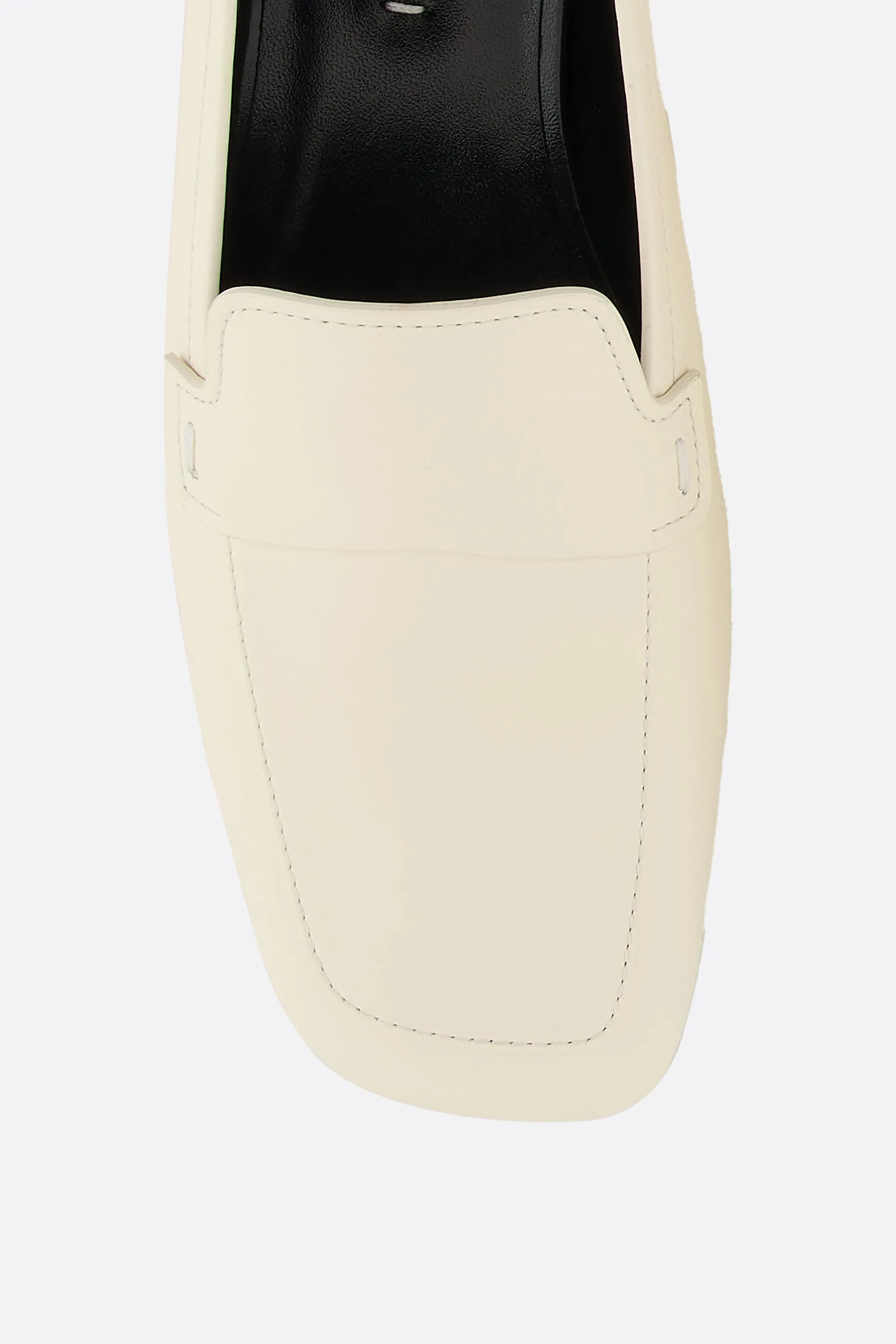 smooth leather loafers